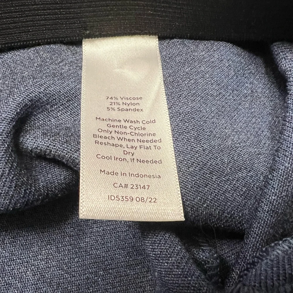 Talbots Montauk pant, denim Heather, misses 8, nwt - Picture 15 of 16